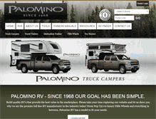 Tablet Screenshot of palominorv.com